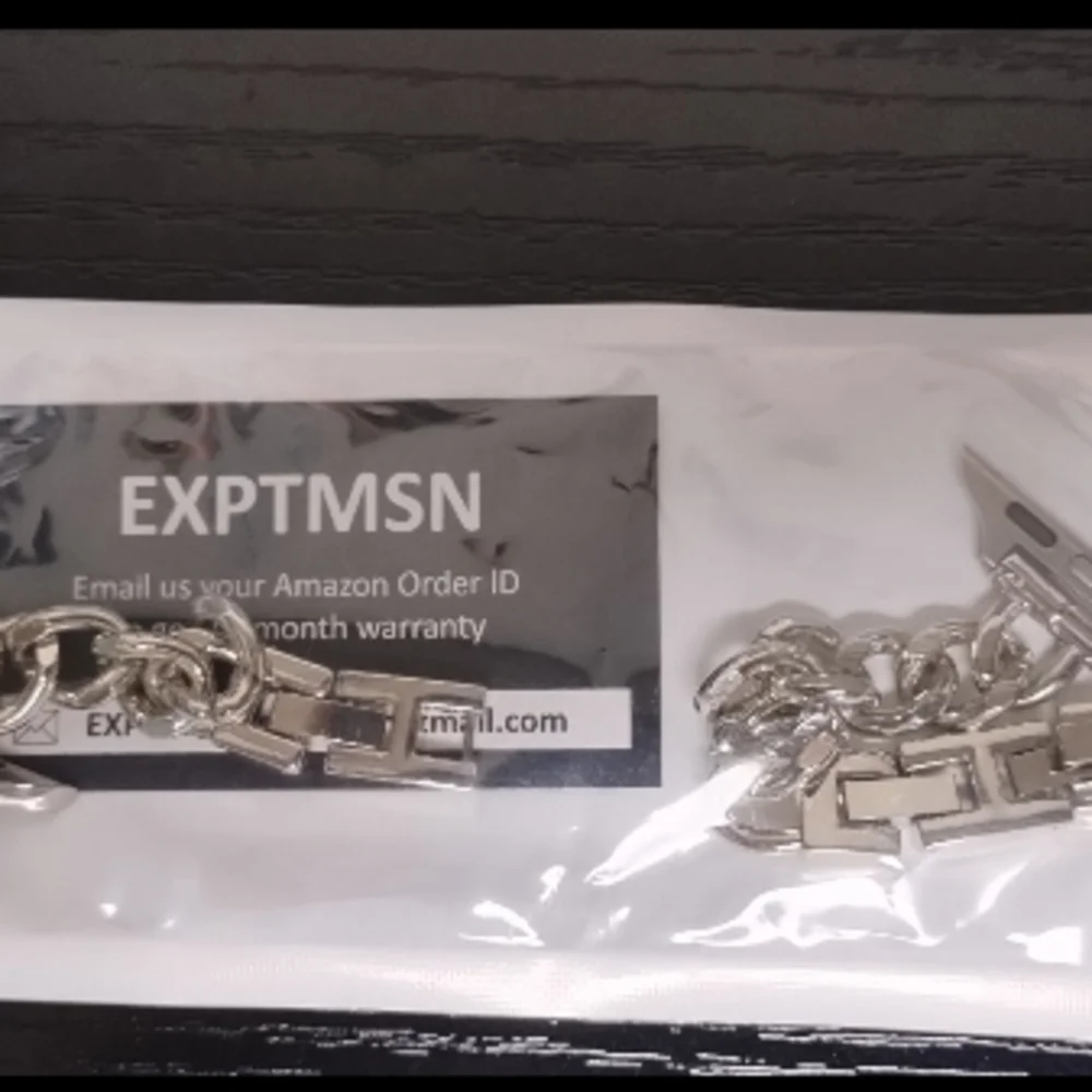2 Silver Smartwatch Wristbands